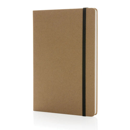 Craftstone A5 recycled kraft and stonepaper notebook - hospitality