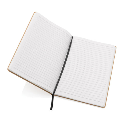 Craftstone A5 recycled kraft and stonepaper notebook - hospitality
