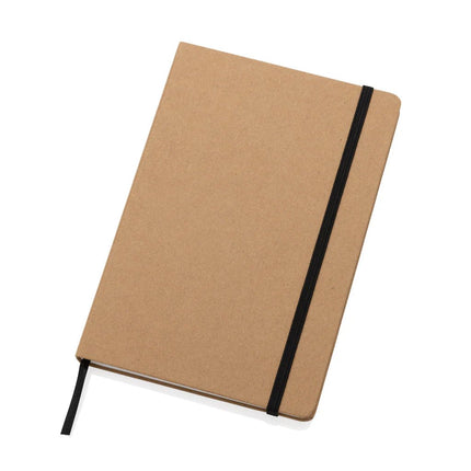 Craftstone A5 recycled kraft and stonepaper notebook - hospitality