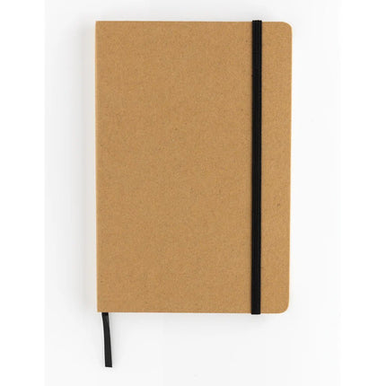 Craftstone A5 recycled kraft and stonepaper notebook - hospitality
