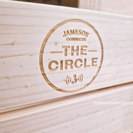  featuring sturdy construction and natural wood finish