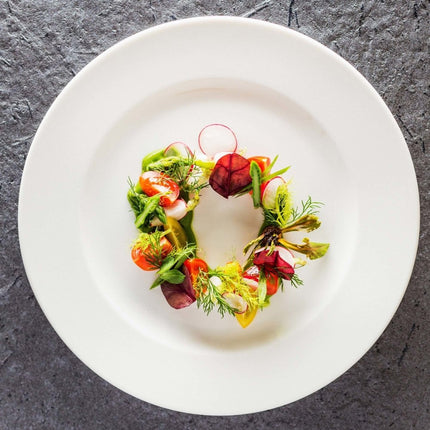 Crema flat plate, 240mm - hospitality