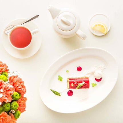 Crema oval dish, 210x140mm - hospitality