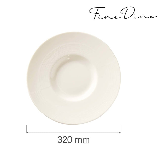 Crema presentation plate, 318mm - hospitality