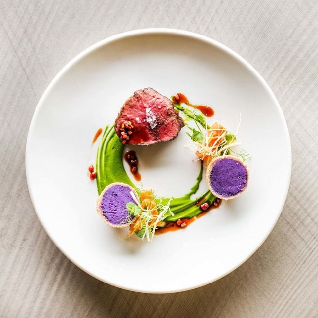 Crema rimless plate, 250mm - hospitality