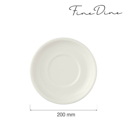 Crema saucer, 200mm - hospitality
