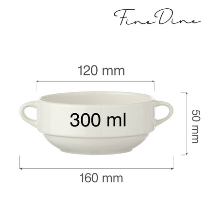 Crema soup bowl, 300ml - hospitality