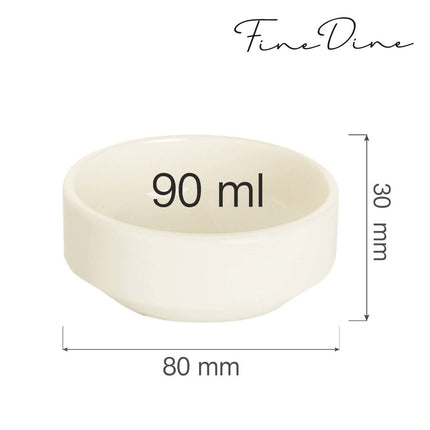 Crema stackable bowl, 90ml - hospitality