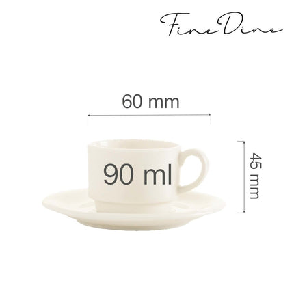 Crema stackable cup, 90ml - hospitality
