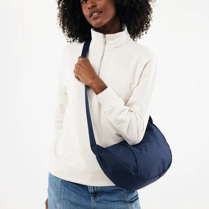 Crescent XL AWARE™ RPET half moon sling bag - hospitality