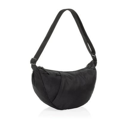 Crescent XL AWARE™ RPET half moon sling bag - hospitality