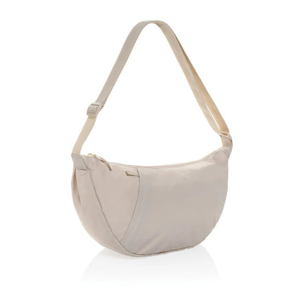 Crescent XL AWARE™ RPET half moon sling bag - hospitality
