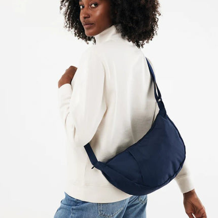 Crescent XL AWARE™ RPET half moon sling bag - hospitality