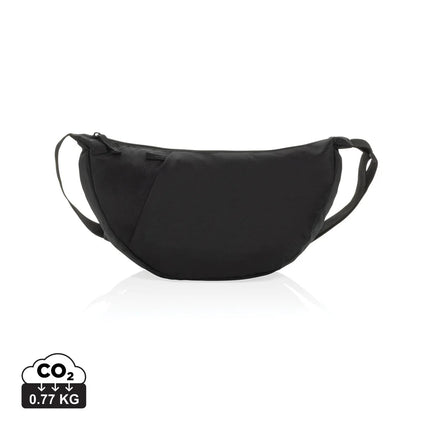 Crescent XL AWARE™ RPET half moon sling bag - hospitality