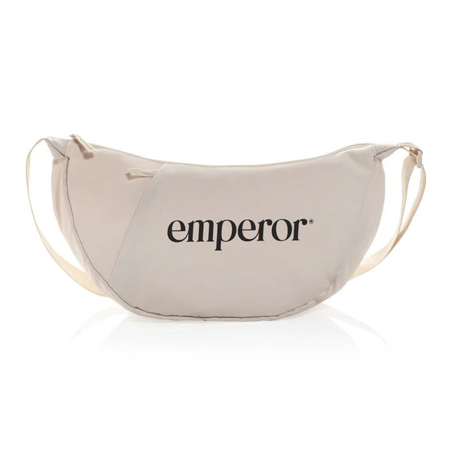 Crescent XL AWARE™ RPET half moon sling bag - hospitality