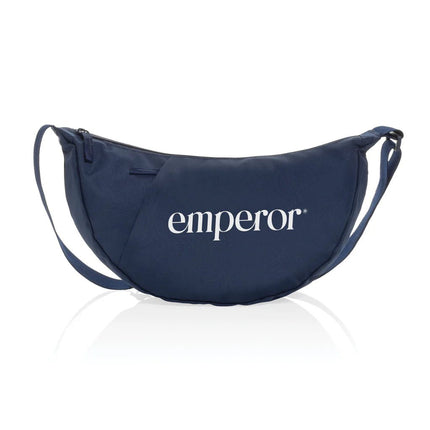 Crescent XL AWARE™ RPET half moon sling bag - hospitality