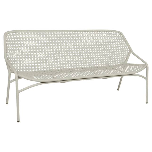 Croisette XL 3-Seater Braided Outdoor Bench - CWDH