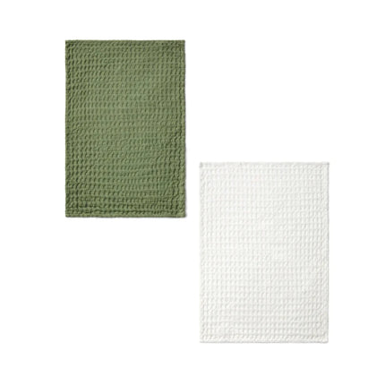 Cromer Collection Waffle Kitchen Towel Set Of 2 - hospitality