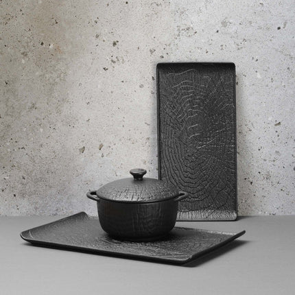 Crust handle tureen with lid, 140mm - hospitality