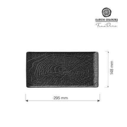 Crust - rectangular plate 295x148mm - hospitality