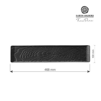 Crust - rectangular plate 468x100mm - hospitality
