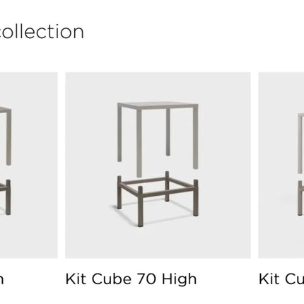 Cube 140x80 Height Extension Kit - hospitality