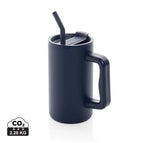 Recycled Stainless steel,Recycled Polypropylene / navy / 18 x ø 9.7 cm