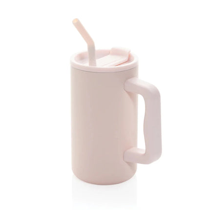 Cube RCS certified recycled steel mug 800ml - hospitality