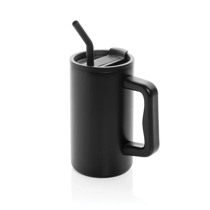 Cube RCS certified recycled steel mug 800ml - hospitality