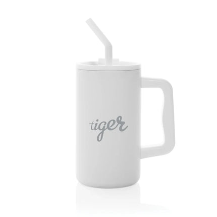 Cube RCS certified recycled steel mug 800ml - hospitality