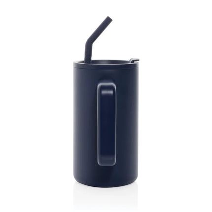 Cube RCS certified recycled steel mug 800ml - hospitality