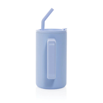 Cube RCS certified recycled steel mug 800ml - hospitality