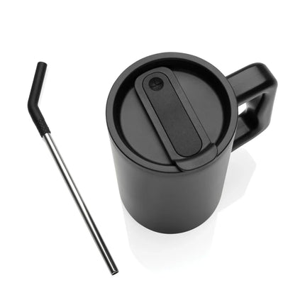 Cube RCS certified recycled steel mug 800ml - hospitality