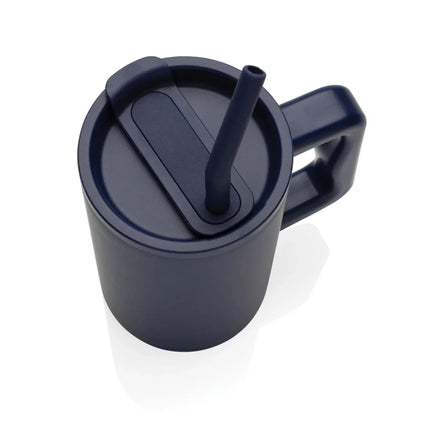 Cube RCS certified recycled steel mug 800ml - hospitality