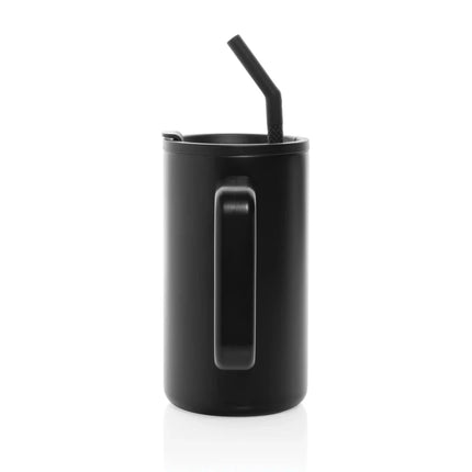 Cube RCS certified recycled steel mug 800ml - hospitality