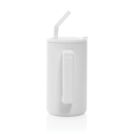 Cube RCS certified recycled steel mug 800ml - hospitality