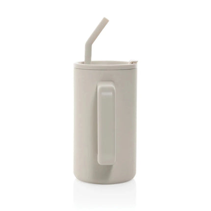 Cube RCS certified recycled steel mug 800ml - hospitality