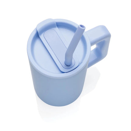 Cube RCS certified recycled steel mug 800ml - hospitality