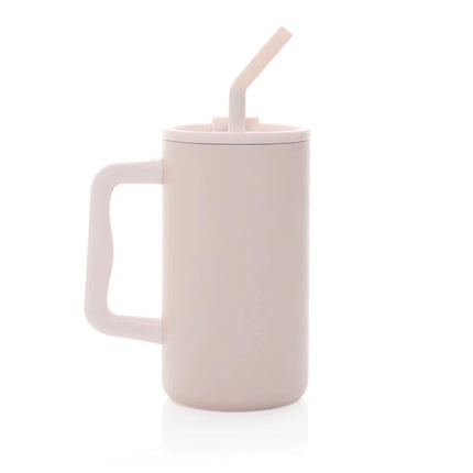 Cube RCS certified recycled steel mug 800ml - hospitality
