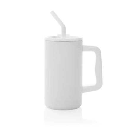 Cube RCS certified recycled steel mug 800ml - hospitality