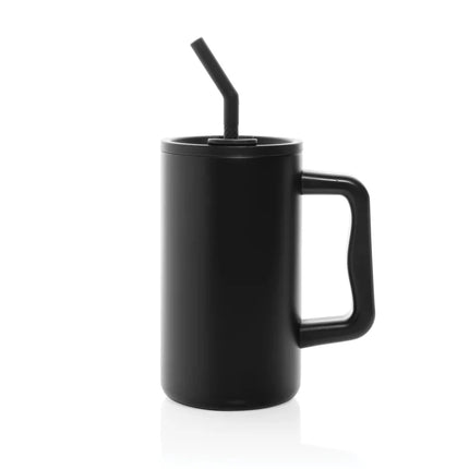 Cube RCS certified recycled steel mug 800ml - hospitality
