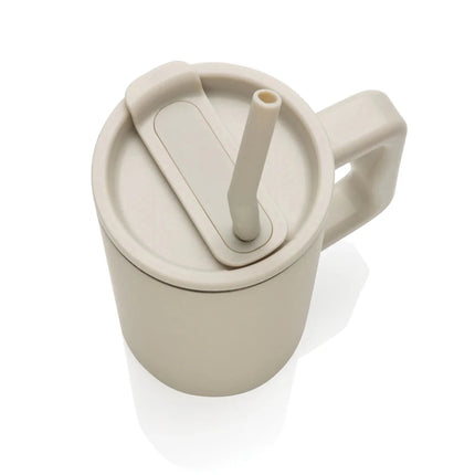 Cube RCS certified recycled steel mug 800ml - hospitality