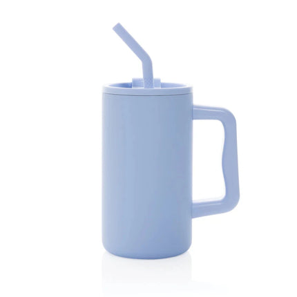 Cube RCS certified recycled steel mug 800ml - hospitality