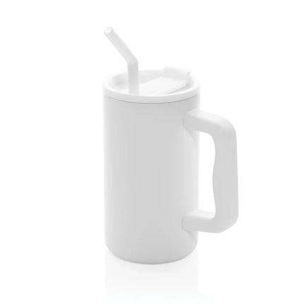 Cube RCS certified recycled steel mug 800ml - hospitality