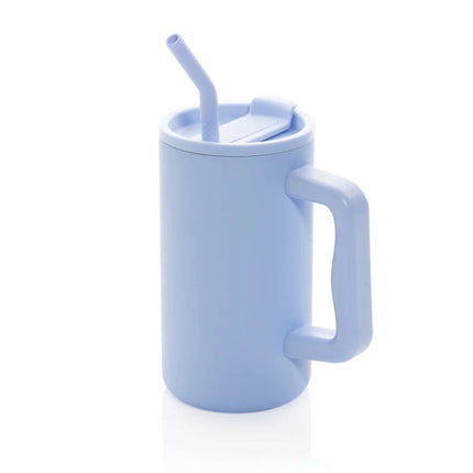Cube RCS certified recycled steel mug 800ml - hospitality