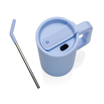 Cube RCS certified recycled steel mug 800ml - hospitality