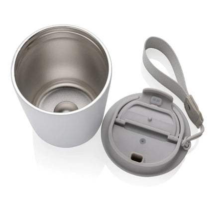 Cuppa RCS re-steel vacuum tumbler with lanyard - hospitality