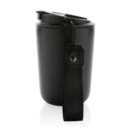 Cuppa RCS re-steel vacuum tumbler with lanyard - hospitality
