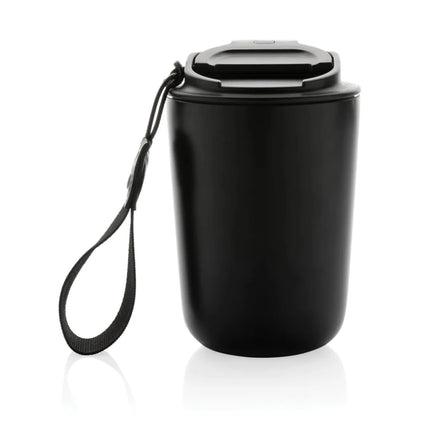 Cuppa RCS re-steel vacuum tumbler with lanyard - hospitality