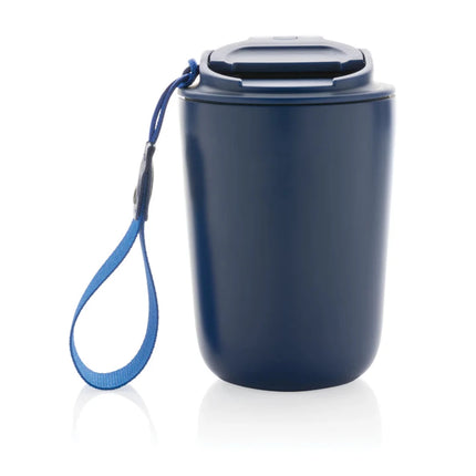 Cuppa RCS re-steel vacuum tumbler with lanyard - hospitality